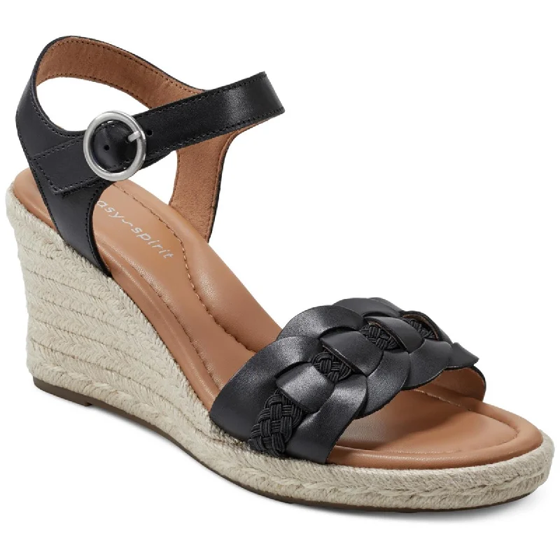 Easy Spirit Womens AISHA Ankle strap Wedge heel Wedge Sandals