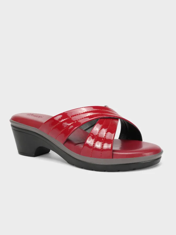 Women's "LIAMA" Crossover Comfort Slippers