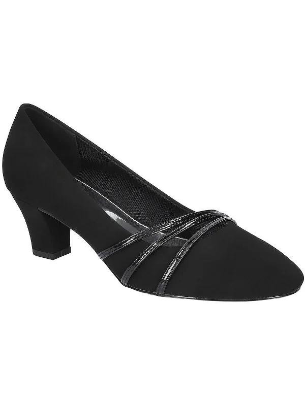 Cristiny Womens Slip-On Strappy Pumps