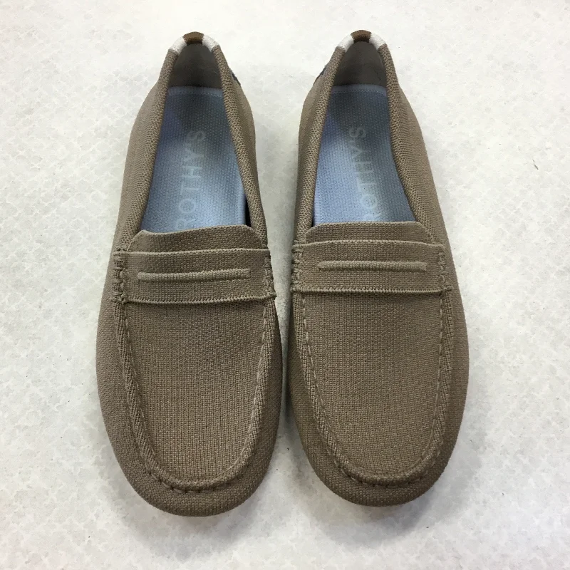 Shoes Flats By Rothys In Tan, Size: 8