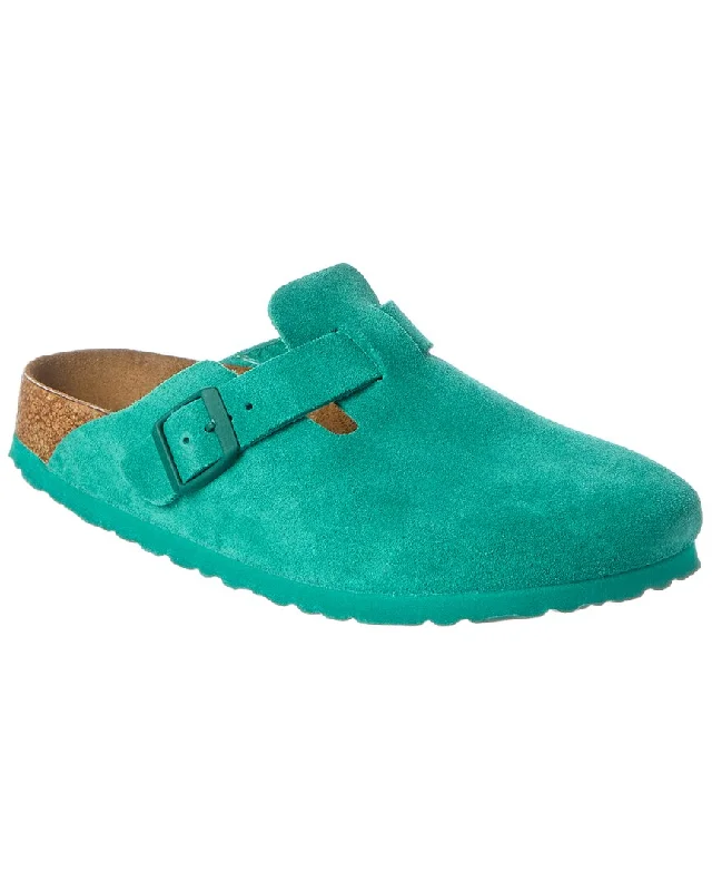 Birkenstock Boston BS Narrow Suede Clog